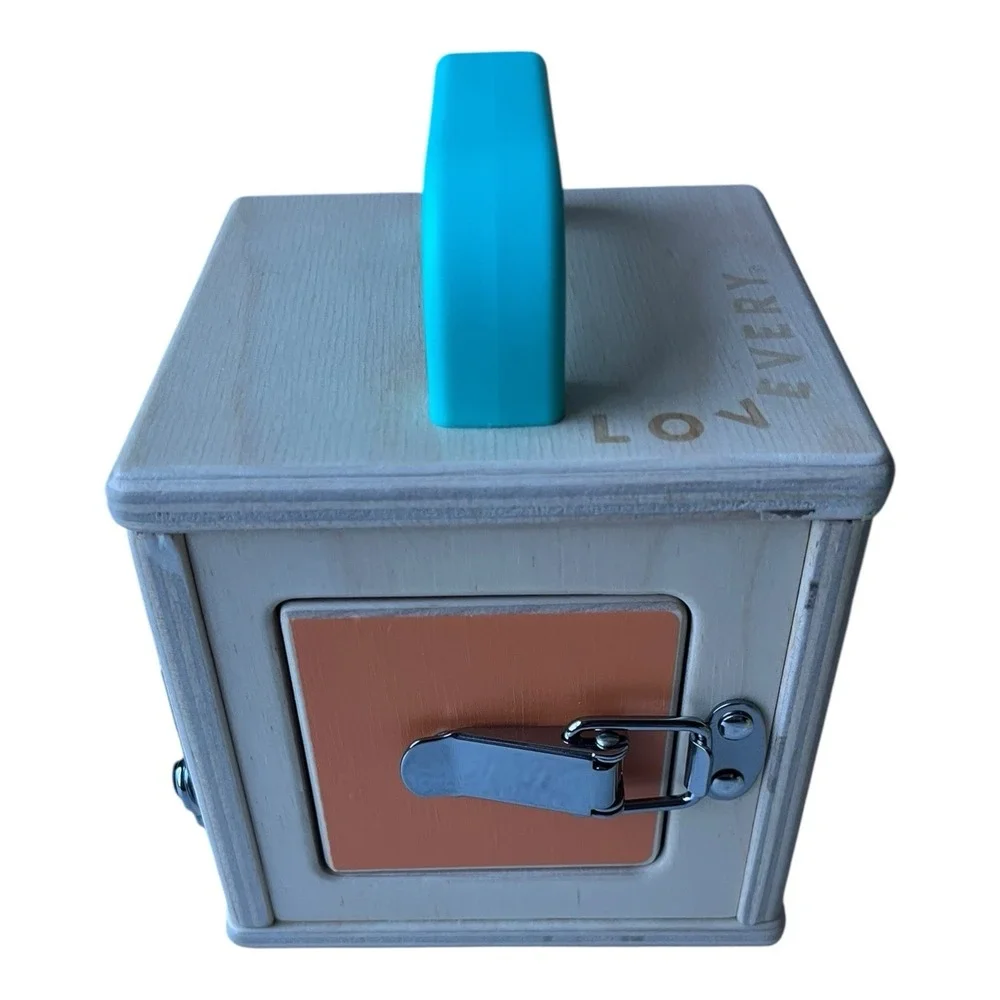 Lovevery Lock Box Latches The Realist Box Montessori Wooden Toddler Learning Toy
